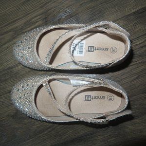 Girls (Toddler 10) Gold Shoes